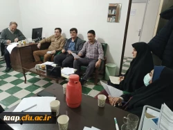 جلسه گروههای آموزشی با مسئولین مهارت آموزان استان و پردیس های علامه امینی و فاطمه الزهرا 2