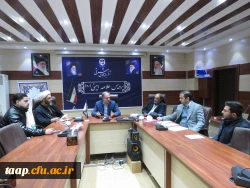 روز یکشنبه مورخه سوم دیماه ۱۴۰۲ با حضور اعضاء محترم کمیته انضباطی پردیس برگزارگردید. 2