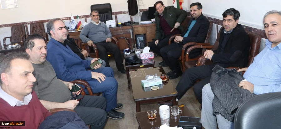 نشست صمیمی رییس  دانشگاه فرهنگیان استان آذربایجان شرقی با هیئت رئیسه و مدیران گروههای آموزشی  و درسی پردیس علامه امینی 2