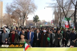 جشن طلوع 46 سالگی انقلاب اسلامی با حضور مدیریت ،اساتید ،همکاران و دانشجو معلمان دانشگاه فرهنگیان آذربایجان شرقی 8