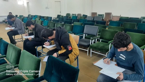 به همت واحد فرهنگی و دارالقرآن پردیس علامه امینی تبریز آزمون کتبی و شفاهی سوادقرآنی از روز شنبه مورخ۱۴۰۳/۳/۶ برگزار گردید. 6