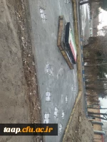 یادمان شهید گمنام با پیشرفت بیش از ۸۰ درصد در پردیس علامه امینی  5