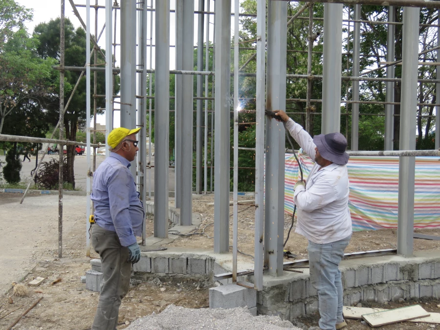 یادمان شهید گمنام با پیشرفت بیش از ۸۰ درصد در پردیس علامه امینی  8