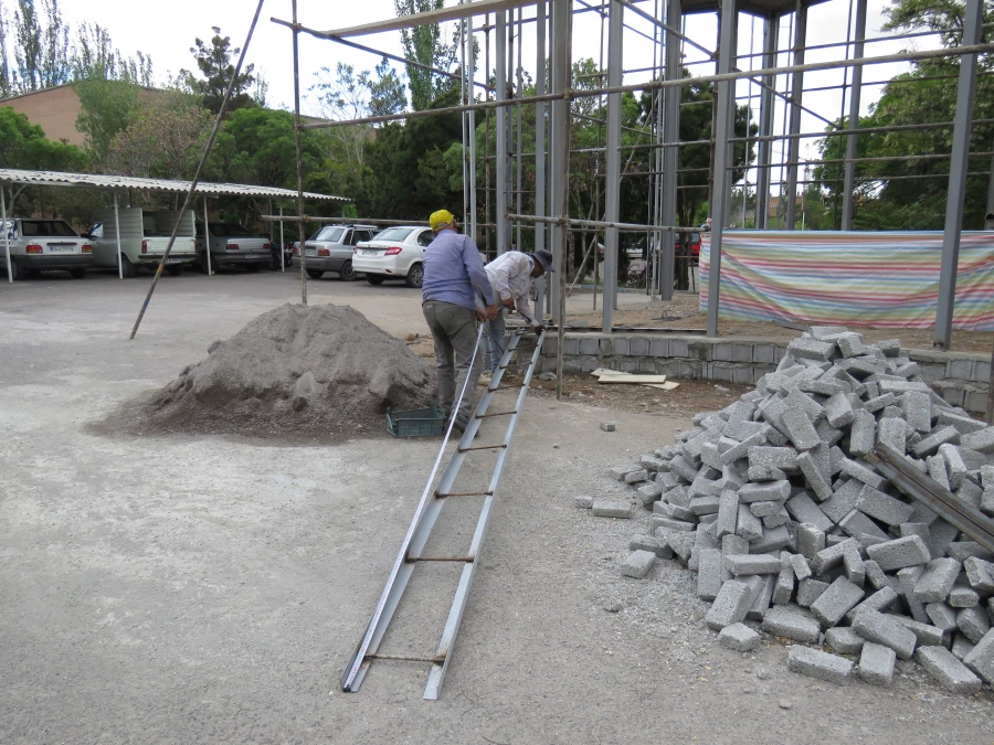 یادمان شهید گمنام با پیشرفت بیش از ۸۰ درصد در پردیس علامه امینی  12