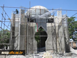 یادمان شهید گمنام با پیشرفت بیش از ۸۰ درصد در پردیس علامه امینی  15