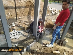 یادمان شهید گمنام با پیشرفت بیش از ۸۰ درصد در پردیس علامه امینی  16