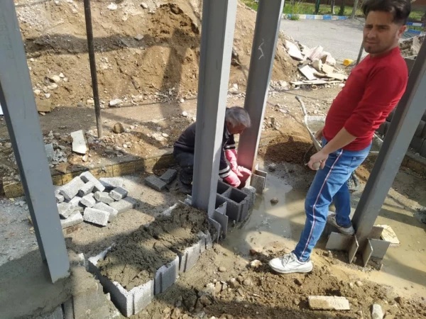 یادمان شهید گمنام با پیشرفت بیش از ۸۰ درصد در پردیس علامه امینی  16