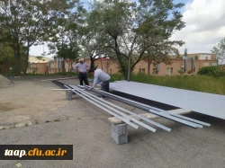 یادمان شهید گمنام با پیشرفت بیش از ۸۰ درصد در پردیس علامه امینی  18