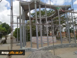 یادمان شهید گمنام با پیشرفت بیش از ۸۰ درصد در پردیس علامه امینی  20