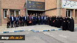 نخستین دوره آموزشی تربیت ارزیاب حرفه ای اساتید دانشگاه فرهنگیان استان آذربایجان شرقی 8