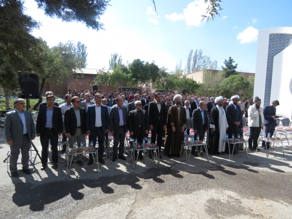 آیین افتتاح یادمان شهید گمنام دانشگاه فرهنگیان استان آذربایجان شرقی 4