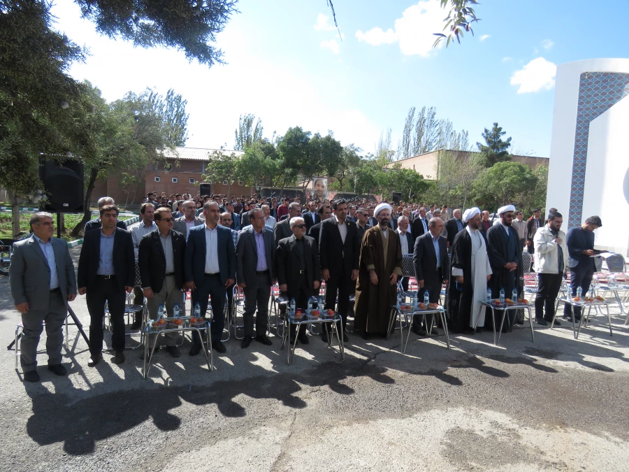 آیین افتتاح یادمان شهید گمنام دانشگاه فرهنگیان استان آذربایجان شرقی 4