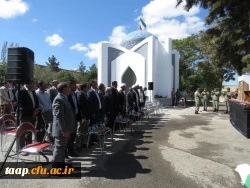 آیین افتتاح یادمان شهید گمنام دانشگاه فرهنگیان استان آذربایجان شرقی 5