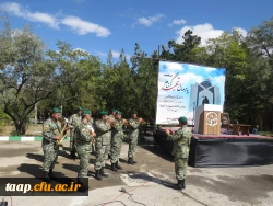 آیین افتتاح یادمان شهید گمنام دانشگاه فرهنگیان استان آذربایجان شرقی 6