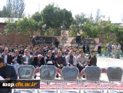 آیین افتتاح یادمان شهید گمنام دانشگاه فرهنگیان استان آذربایجان شرقی 16