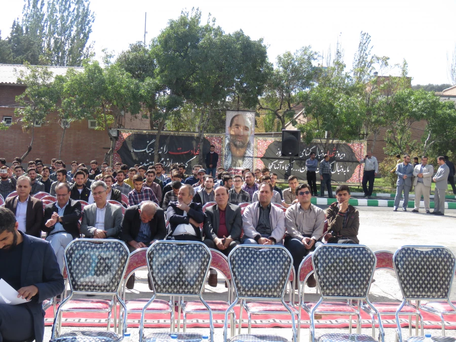 آیین افتتاح یادمان شهید گمنام دانشگاه فرهنگیان استان آذربایجان شرقی 16