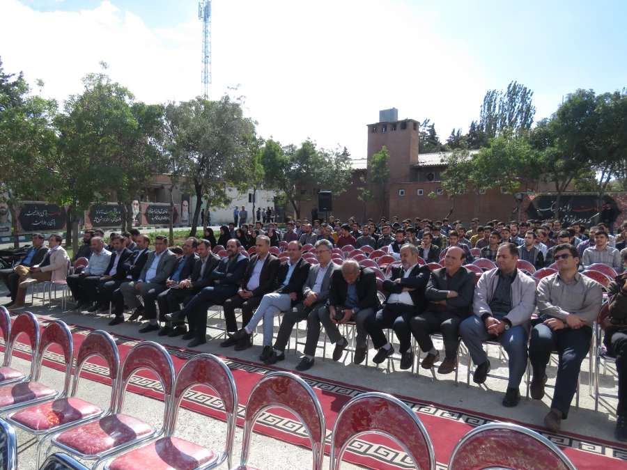 آیین افتتاح یادمان شهید گمنام دانشگاه فرهنگیان استان آذربایجان شرقی 19