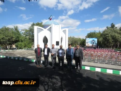 آیین افتتاح یادمان شهید گمنام دانشگاه فرهنگیان استان آذربایجان شرقی 20