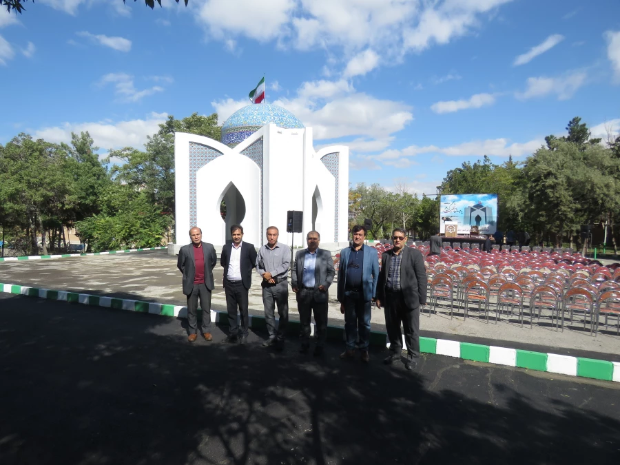 آیین افتتاح یادمان شهید گمنام دانشگاه فرهنگیان استان آذربایجان شرقی 20