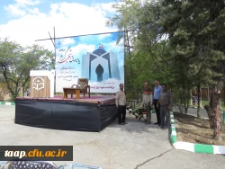 آیین افتتاح یادمان شهید گمنام دانشگاه فرهنگیان استان آذربایجان شرقی 23