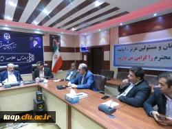 حضور دکتر منادی رئیس کمیسیون آموزش و تحقیقات مجلس شورای اسلامی در دانشگاه فرهنگیان استان آذربایجان شرقی 5