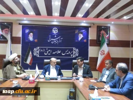 حضور دکتر منادی رئیس کمیسیون آموزش و تحقیقات مجلس شورای اسلامی در دانشگاه فرهنگیان استان آذربایجان شرقی 6