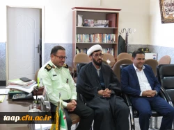 دیدار رئیس دانشگاه فرهنگیان پردیس علامه امینی تبریز و هیئت همراه با سردار شهبازی 4