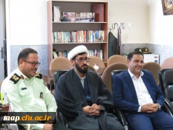 دیدار رئیس دانشگاه فرهنگیان پردیس علامه امینی تبریز و هیئت همراه با سردار شهبازی 5