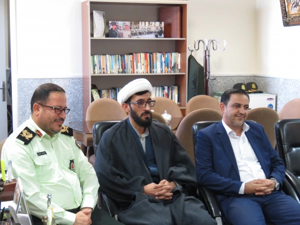 دیدار رئیس دانشگاه فرهنگیان پردیس علامه امینی تبریز و هیئت همراه با سردار شهبازی 5