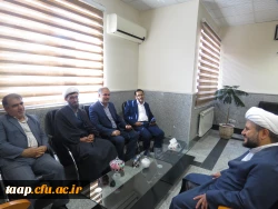 دیدار رئیس دانشگاه فرهنگیان پردیس علامه امینی تبریز و هیئت همراه با سردار شهبازی 8