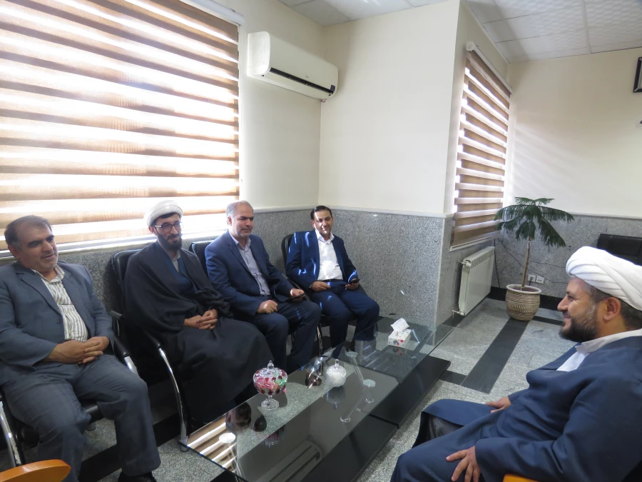 دیدار رئیس دانشگاه فرهنگیان پردیس علامه امینی تبریز و هیئت همراه با سردار شهبازی 8