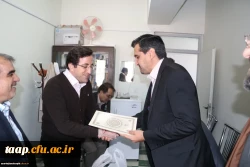 افتخاری دیگر از اعضای هیئت علمی دانشگاه و تقدیر رییس دانشگاه فرهنگیان از دانشمنددو درصد پر استناد جهان 5