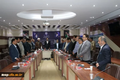 نشست صمیمی و هم اندیشی اعضای هیأت علمی با ریاست دانشگاه فرهنگیان آذربایجان شرقی