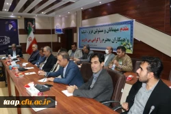 نشست صمیمی و هم اندیشی اعضای هیأت علمی با ریاست دانشگاه فرهنگیان آذربایجان شرقی 5