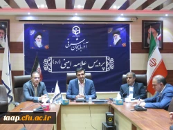 برگزاری جلسه شورای اداری پردیس علامه امینی تبریز 2