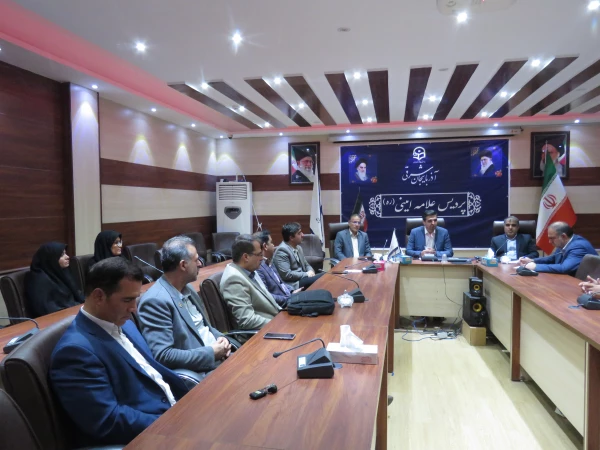 برگزاری جلسه شورای اداری پردیس علامه امینی تبریز 3