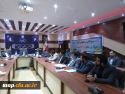 برگزاری جلسه شورای اداری پردیس علامه امینی تبریز 4