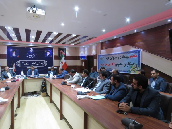 برگزاری جلسه شورای اداری پردیس علامه امینی تبریز 4