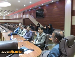 برگزاری جلسه شورای اداری پردیس علامه امینی تبریز 8