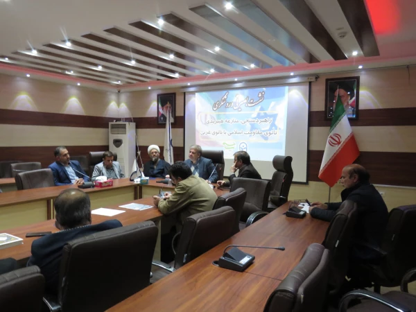 نشست بصیرتی با عنوان راهبرد سنجی، منازعه هیبریدی ناتوی مقاومت اسلامی با ناتوی غربی توسط بسیج اساتید دانشگاه فرهنگیان  5