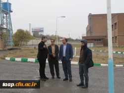  مشاورمحترم شهردار تبریز جناب آقای جعفرزاده و جناب آقای کریمی معاونت توسعه منابع و اموردانشجویی و شهردارناحیه 2 منطقه 3  از پردیس علامه امینی تبریز بازدید کردند. 7