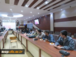 کارگاه آموزشی اصول نگارش های دانشجویی با تدریس جناب آقای دکتر پیر عین الدین عضو هیئت علمی دانشگاه 3