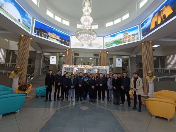 بازدید از کتابخانه مرکزی تبریز به مناسبت هفته کتاب و کتابخوانی 3