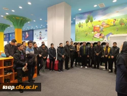 بازدید از کتابخانه مرکزی تبریز به مناسبت هفته کتاب و کتابخوانی 4