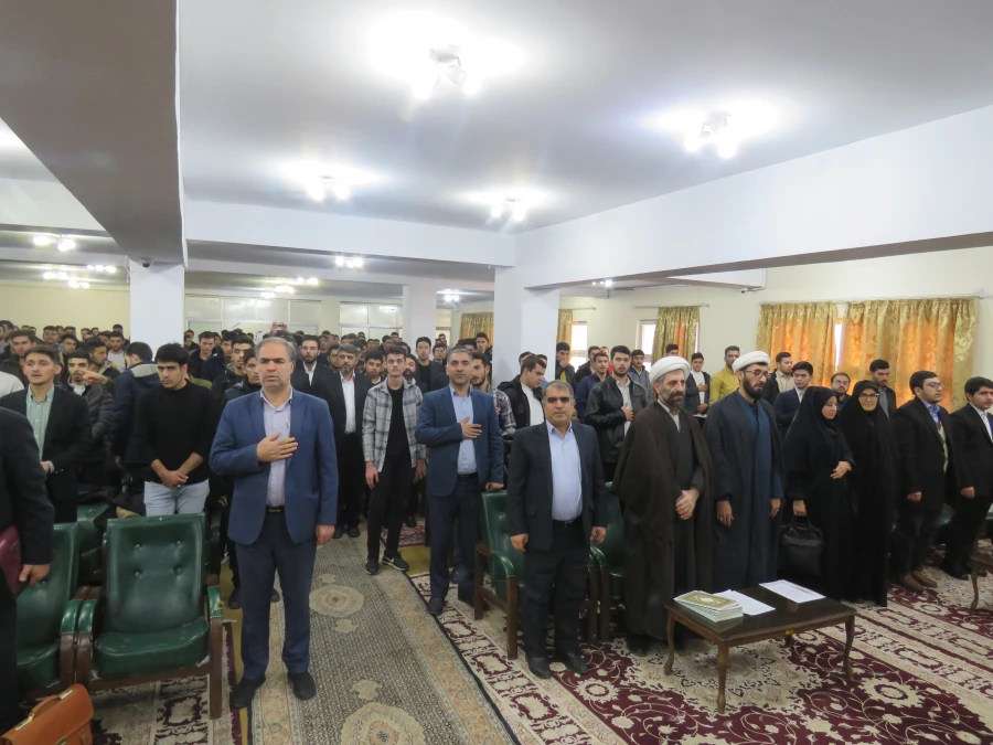 مراسم گرامیداشت روز دانشجو در سالن اجتماعات پردیس علامه امینی تبریز برگزار شد. 5