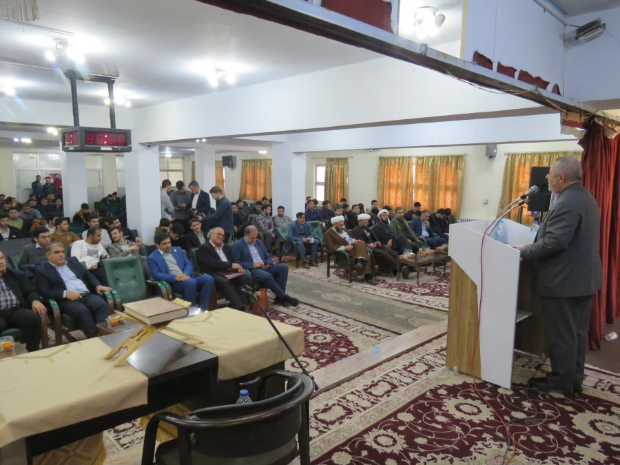 مراسم گرامیداشت روز دانشجو در سالن اجتماعات پردیس علامه امینی تبریز برگزار شد. 16