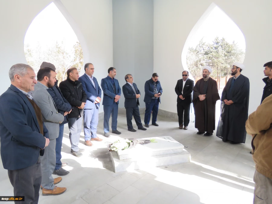 آیین دومین سالگرد شهید گمنام پردیس علامه امینی تبریز 2