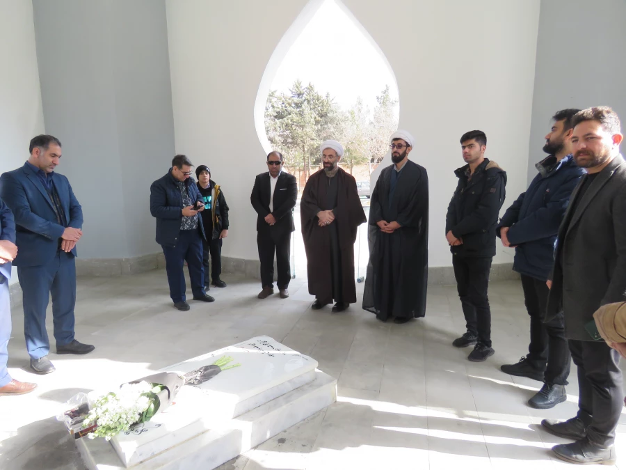 آیین دومین سالگرد شهید گمنام پردیس علامه امینی تبریز 5