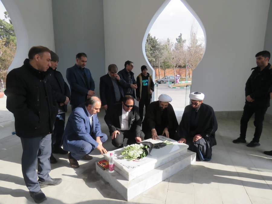 آیین دومین سالگرد شهید گمنام پردیس علامه امینی تبریز 6