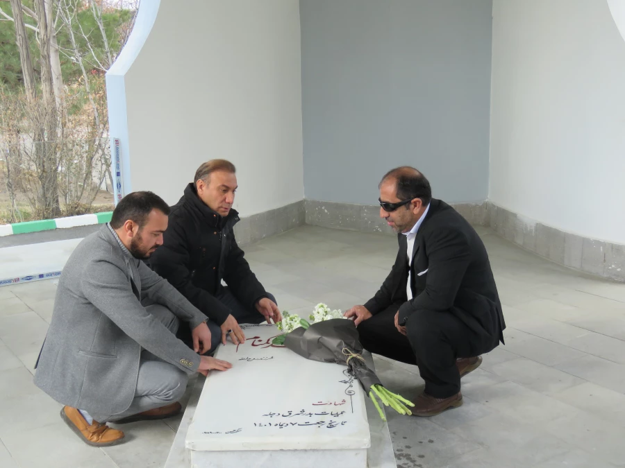 آیین دومین سالگرد شهید گمنام پردیس علامه امینی تبریز 7